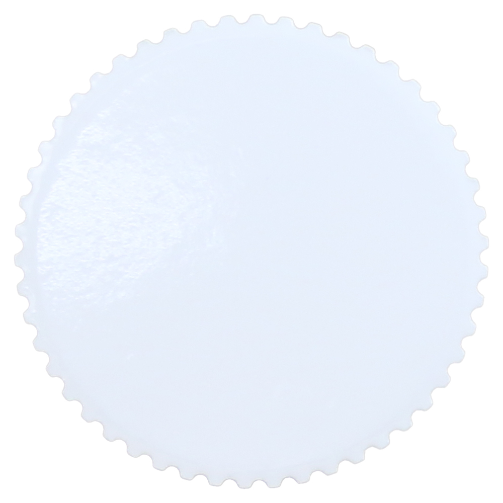 Magnet de frigider din ceramica, 7 cm, sublimabil