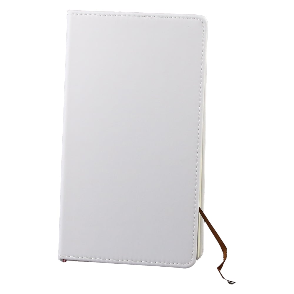 Agenda cu coperta de piele sintetica, sublimabila 10×17.5 cm